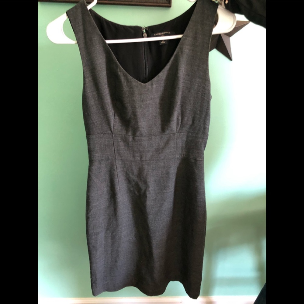Grey Banana Republic Dress